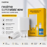 Realme 80W Super Fast Charging Adapter with Cable