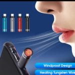 USB-C Mini Flameless Lighter – Windproof Electronic Lighter with Auto Shut-Offi