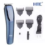 HTC AT-1210 Trimmer – Rechargeable Beard & Hair Trimmer, 4 Attachments & 45-Min Runtime