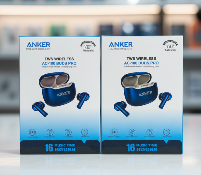 Anker TWS Wireless AC-100 Buds Pro – প্রিমিয়াম ওয়্যারলেস ইয়ারবাডস
