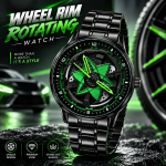 360° Rotating Car Rim Watch – ৩৬০° ঘূর্ণায়মান কার রিম ঘড়ি